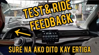 [ERTIGA HYBRID] TEST DRIVE FEEDBACK BY CLIENT