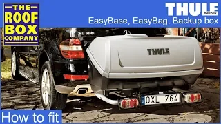 Thule EasyBase, EasyBag and BackUp box - How to fit