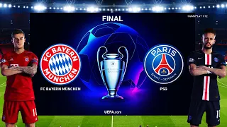 PES 2020 - Bayern Munich vs PSG - UEFA Champions League Final UCL - Penalty Shootout - Gameplay PC