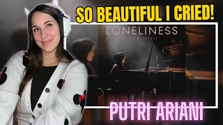 SO BEAUTIFUL I CRIED! | REACTION | Putri Ariani - "Loneliness" (Official Music Video)