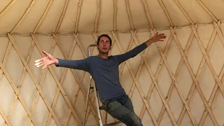 Instruktionsvideo  4 m jurte nomadic home