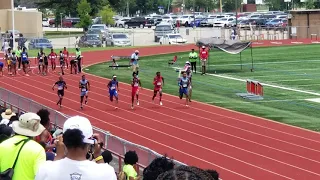 15-16yr old 100m Regional FINALS Lane 2 CADEN DURHAM!