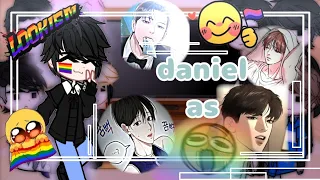 lookism react to daniel as BL Manhwa+anime+tiktok👌😌ep1/?