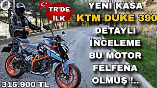 TR'DE İLK YENİ KASA KTM DUKE 390 İNCELEMESİ & 398CC OLMUŞ !.. HERYERİNDEN ÖZELLİK FIŞKIRIYOR !..