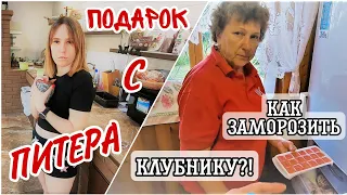 VLOG: Долгожданная встреча с Дочей😍Семейный Вкусный вечер😋Как заморозить клубнику?!