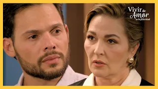 Cristina justifica la maldad de Rebeca | Vivir de amor 2/4 | Capítulo 38