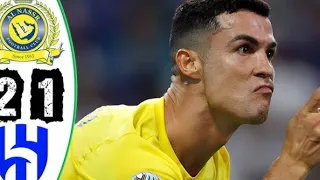 Ronaldo Unbelievable Goal ⚽ Al Nassr Vs Al Hilal Highlights  All Goal & Extended 2023 HD