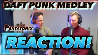 Pentatonix - Daft Punk Medley (One More Time, Get Lucky,...) REACTION!! (ONE OF MY FAVORITES!)