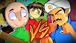 BALDIS BASICS vs AKINATOR