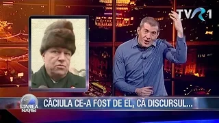 Starea Naţiei: Căciula ce-a fost de el, că discursul…