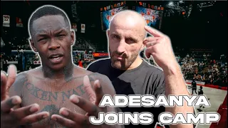 Israel Adesanya Joins UFC298 Fight Camp | Court Side for Illawarra Hawkes vs. Brisbane Bullets