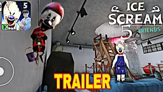 Ice Scream 5 Big Ice Cream Museum Revealed Cut Scene Leaked || Ice Scream 5 Trailer || Ice Scream 5