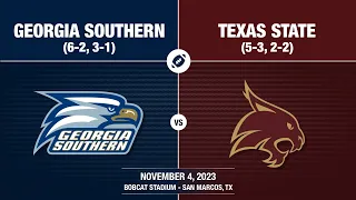 2023 Week 10 - Georgia Southern at Texas State