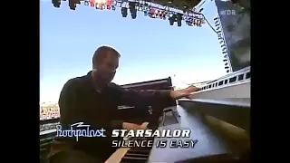 Starsailor - Silence is easy - (Live at The in the Park 2004)