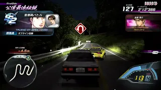 Initial D Arcade Stage 8: Takumi vs Keisuke RivalSide but with Project D Spec Cars