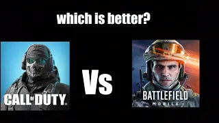 Call Of Duty Mobile Vs Battlefield Mobile (Comparison)