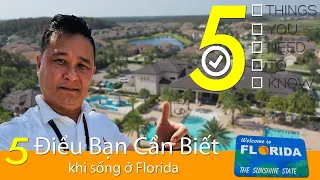 5 Điều  Bạn Cần Phải Biết Khi Quyết Định Sống ở Florida | Things You Must Know When Living in FL