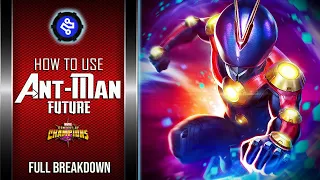 How To Use ANT MAN FUTURE Easily | Full Breakdown | Marvel Contest Of Champions