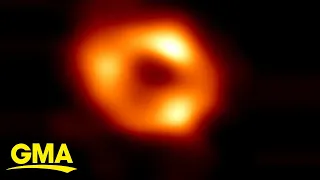 1st image of black hole at center of Milky Way