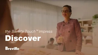 the Barista Touch™ Impress | You’re a touch away from impressing | Breville USA