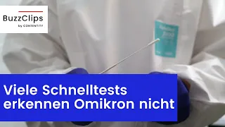 Studie: Viele Schnelltests erkennen Omikron nicht