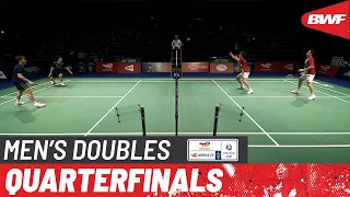 TotalEnergies BWF Sudirman Cup 2021 | Chia/Soh (MAS) vs Gideon/Sukamuljo (INA) | QF