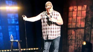 Larry The Cable Guy on getting fat from eating at Golden Corral