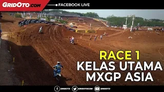 Race 1 Kelas MXGP Asia di Mijen, Semarang, Indonesia