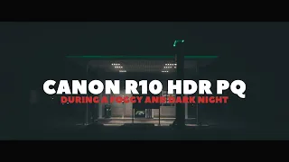 Canon R10 HDR PQ Mode | Cinematic video test