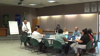 KSD Board - August 9, 2018 - (2 of 3) Work Session on "Fiscal Recovery Task Force"