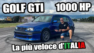 GOLF GTI da 1000 CAVALLI  !! La più veloce d'ITALIA  !! 🔥