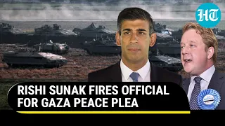 Gaza Truce Demand Costs UK Official His Job; Sunak Calls It Violation Of British Cabinet's Rule