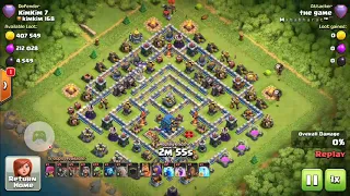 Clash Of Clans TH9 Pushing Strategy For 1 Star and 2 Star | THE GAME (MahabharatTM) TH9 Pusher :)