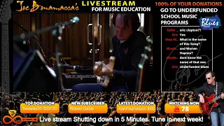 Joe Bonamassa KTBA Livestream