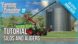 How do the Augers and Meridian Silos Work? - Farming Simulator 22 - Tutorial