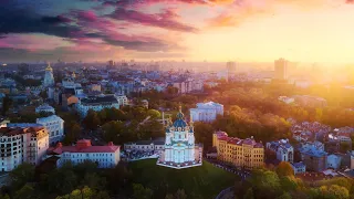 Kyiv by drone / Lazareva - Good morning