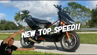 70cc 2FAST SCOOTER BIG SPEED RUNS