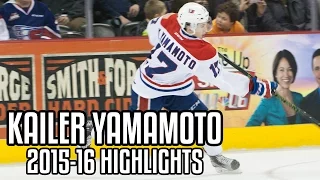 Kailer Yamamoto | 2015-16 Highlights | Spokane Chiefs