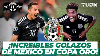 ¡Obras de arte! ¡Los mejores goles de México en Copa Oro! | TUDN