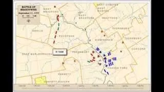 Battle Of Brandywine - Overall Battle Animated Map