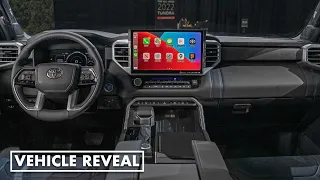 2022 Toyota Tundra Platinum Blueprint Interior