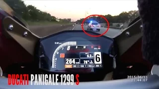 Mejor compilacion a bordo [Motos] - Parte 2: 300KM/H, Policia, Casi Accidente & más...