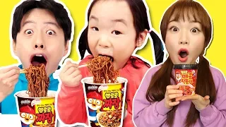 뽀로로 짜장면 인기 모음집!! Pororo Tteokbokki pretend play - 마슈토이 Mashu ToysReview