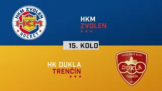 15.kolo HKM Zvolen - Dukla Trenčín HIGHLIGHTS