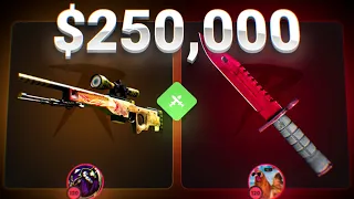 I made a $250,000 Case Battle.. (69,000 Subscriber Special)