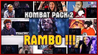 MORTAL KOMBAT 11 Kombat Pack 2 Trailer Reactions Mashup