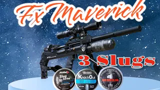 Fx Maverick||Rifle Slug Series||Jsb Knock Out||G.Smith Airgun Slug||The Airgunner