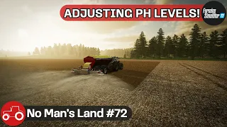 Adjusting pH Levels, Extending A Field & Upgrading The Chicken Coop No Man's Land #72 FS22 Timelapse