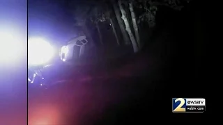 Body camera video shows police shootout with suspect