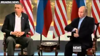 Путин ПРИКОЛ 2014! Лучший JOKE Putina сегодня! Путин ворует чайник у Обамы из под носа